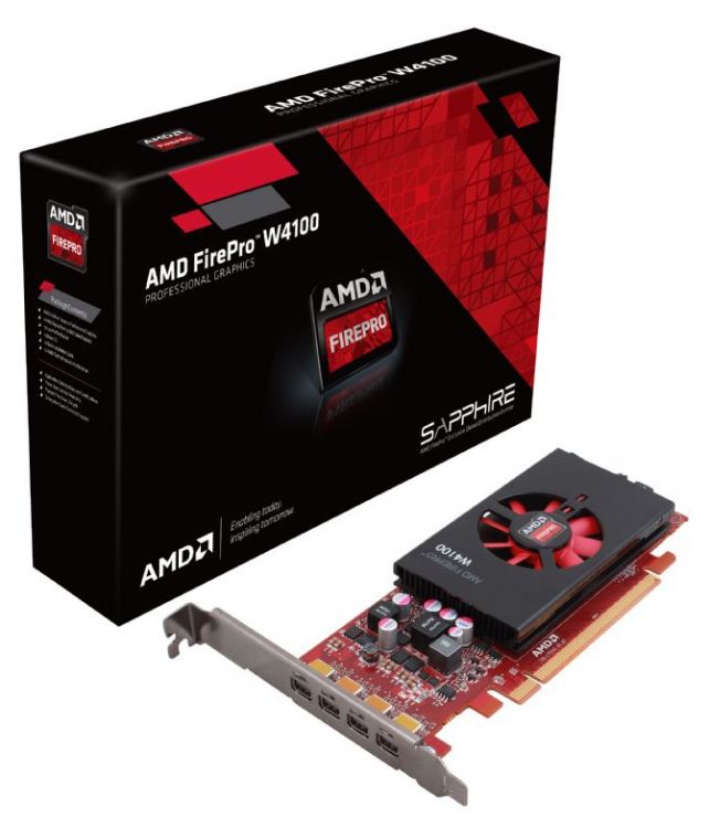 amd firepro w4100 graphics adapter