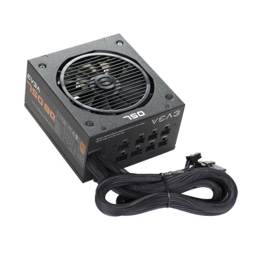 Блок питания ATX EVGA 750 BQ 110-BQ-0750-V2 750W, active PFC, 80+ Bronze, 120mm fan, semi modular RTL