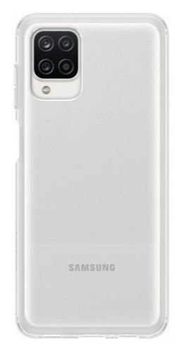 Чехол - накладка Samsung EF-QA125TTEGRU Soft Clear Cover A12, прозрачный