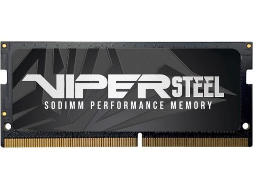 Модуль памяти SODIMM DDR4 16GB Patriot Memory PVS416G266C8S Viper Steel 2666MHz PC4-21300 CL18 1.2В