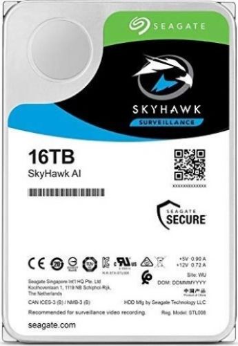 Жесткий диск 16TB SATA 6Gb/s Seagate ST16000VE002 3.5" SkyHawk AI 256Mb 7200rpm