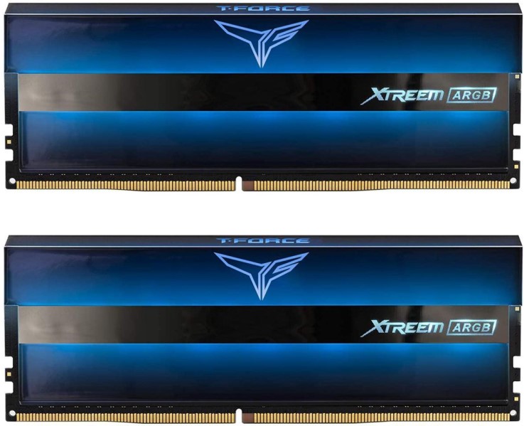 

Модуль памяти DDR4 32GB (2*16GB) Team Group TF10D432G4000HC18LDC01 T-Force Xtreem ARGB black PC4-32000 4000GHz CL18 1.40V, TF10D432G4000HC18LDC01