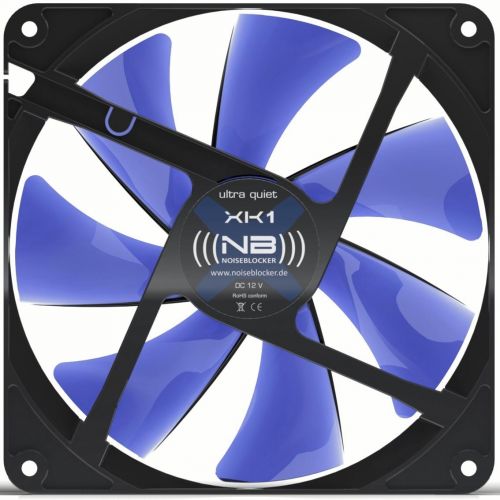 Вентилятор для корпуса Noiseblocker BlackSilentFan XK1