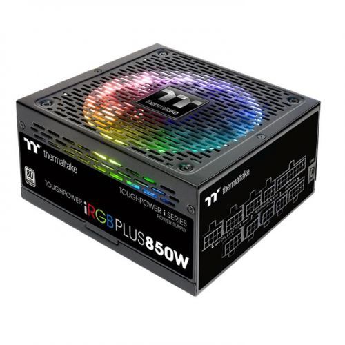 Блок питания ATX Thermaltake Toughpower iRGB PLUS 850W Platinum PS-TPI-0850F2FDPE-1 APFC, 80Plus Platinum, fan 140mm, Fully Modular, APFC, RTL