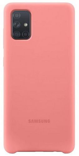 

Чехол Samsung Silicone Cover EF-PA715TPEGRU для Galaxy A71, розовый, Silicone Cover