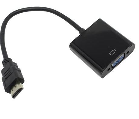 Кабель-переходник HDMI-VGA Exegate EX-HDMIM-VGAF-0.15 EX284926RUS HDMI-VGA, 19M/15F, 0,15м