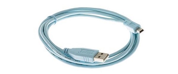 

Кабель интерфейсный Cisco CAB-CONSOLE-USB USB/miniUSB, папа/папа, 2м, CAB-CONSOLE-USB