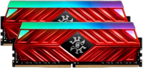 Модуль памяти DDR4 16GB (2*8GB) ADATA AX4U36008G18A-DR41 XPG SPECTRIX D41 red PC4-28800 3600MHz CL18 радиатор 1.35V