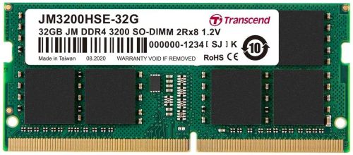 Модуль памяти SODIMM DDR4 32GB Transcend JM3200HSE-32G PC4-25600 3200MHz CL22 1.2V