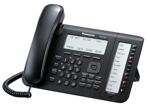 Проводной IP-телефон Panasonic KX-NT556RU-B