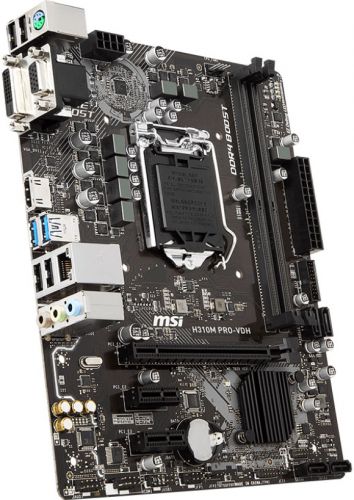 Материнская плата mATX MSI H310M PRO-VDH