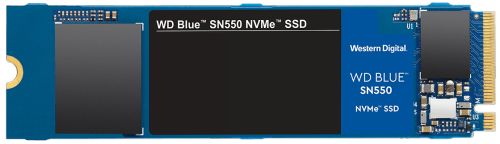Накопитель SSD M.2 2280 Western Digital WDS100T2B0C Blue SN550 1TB PCI-E 3.0 x4 NVMe TLC 2400/1950MB/s IOPS 410K/405K MTTF 1.7M
