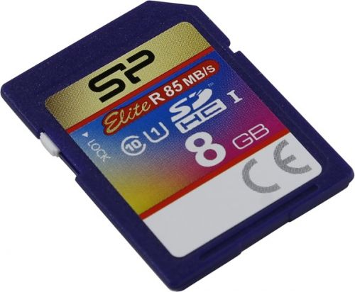 Карта памяти 8GB Silicon Power SP008GBSDHAU1V10 Elite SDHC Class 10 UHS-I
