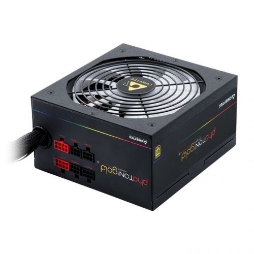 Блок питания ATX Chieftec GDP-750C-RGB 750W, Active PFC, ARGB Rainbow 140mm fan, Cable Management Retail