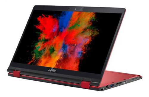 Ноутбук Fujitsu LifeBook U9310X LKN:U931XM0004RU i5-10210U/16GB/512GB SSD/Intel UHD Graphics/13.3"/Touch/FHD/noOS/WiFi/BT/Cam/red