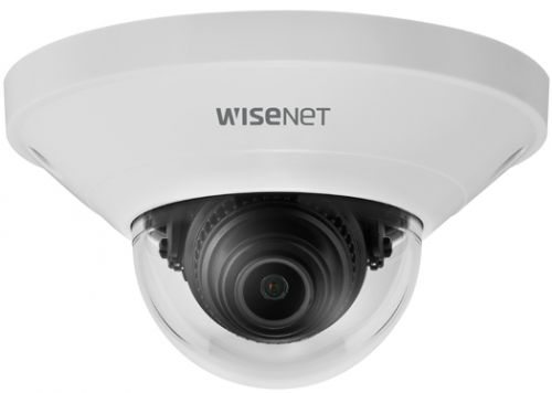 Фото - Видеокамера IP Wisenet QND-6011 внутренняя купольная миниатюрная; 1/2.8 CMOS, 2 МП (1920x1080), 30 кадр/сек. (H.265/H.264), 15 кадр/сек (MJPEG); подд wisenet wisenet ssw vd10l