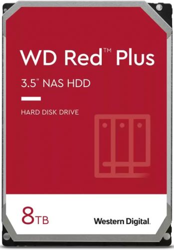 Жесткий диск 8TB SATA 6Gb/s Western Digital WD80EFZZ 128MB RED PLUS