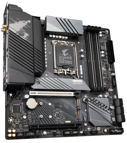 Материнская плата mATX GIGABYTE Z690M AORUS ELITE AX DDR4