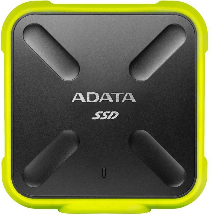 

Внешний SSD USB 3.2 Gen 1 ADATA ASD700-512GU31-CYL SD700 512GB 440/440MB/s IP68, ASD700-512GU31-CYL