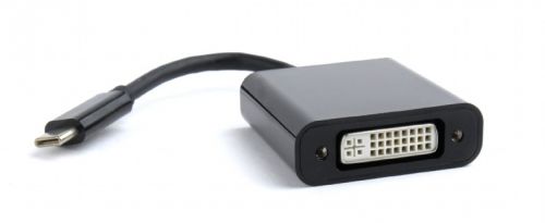 Адаптер Cablexpert A-CM-DVIF-01 , USB Type-C/DVI, 15см, пакет
