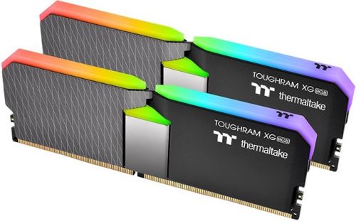 Модуль памяти DDR4 16GB 28GB Thermaltake R016D408GX2-4600C19A TOUGHRAM XG RGB PC4-36800 4600MHz CL18 радиатор 15V RTL 1573300₽