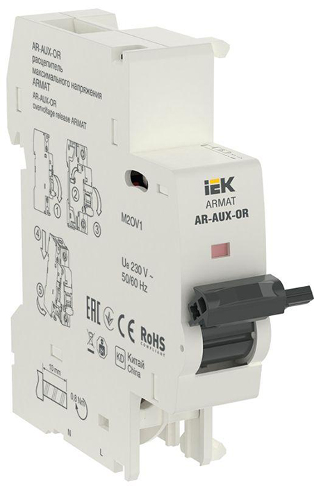 

Расцепитель IEK AR-AUX-OR-220-240 от 220В до 240В, AR-AUX-OR-220-240