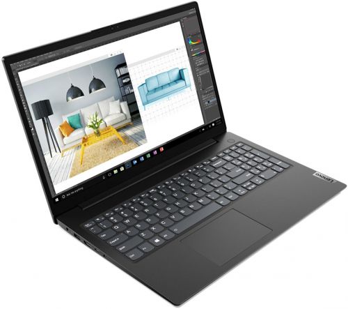 Ноутбук Lenovo V15 G2 ALC 82KD0032RU Ryzen 3 5300U/4GB/256GB SSD/15.6"FHD/Radeon graphics/WiFi/BT/noOS/black - фото 2