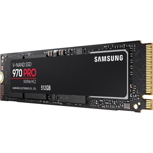 Накопитель SSD M.2 2280 Samsung MZ-V7P512BW 970 PRO 512GB MLC 3D NAND Phoenix PCI-E 3.0 x4 NVMe 3500/2300MB/s 370K/500K IOPS MTBF 1.5M RTL - фото 3