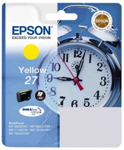Картридж Epson C13T27044022 для WF7110/7610/7720DTWF желтый