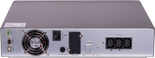 Источник бесперебойного питания GIGALINK GL-UPS-OL01-1-1/10A 1000VA/900W без батарей (1/1 однофазный) ток заряда 10A, гулбина 405 мм GL-UPS-OL01-1-1/10A - фото 2