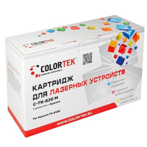 Картридж Colortek CT-TK820M