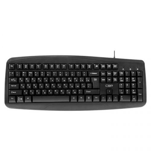 Клавиатура CBR KB 151 USB, 104 клавиши, ABS-пластик, 1,8 м