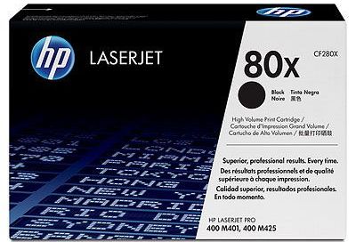 Картридж HP 80X CF280X для принтеров HP LJ Pro 400 M401/Pro 400 MFP M425, черный 6900 стр