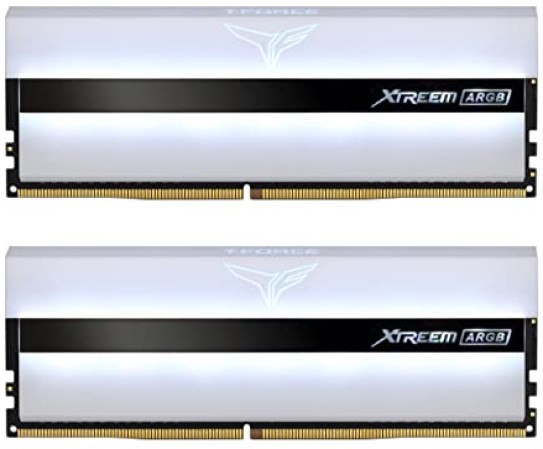 

Модуль памяти DDR4 16GB (2*8GB) Team Group TF13D416G3200HC16CDC01 T-Force Xtreem ARGB white 3200MHz PC-25600 CL16 1.35V, TF13D416G3200HC16CDC01