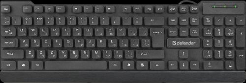 Клавиатура Defender ELEMENT HB-190 RU 45191 black картридж hi black hb cb541a