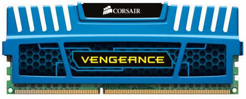 

Модуль памяти DDR3 4GB Corsair CMZ4GX3M1A1600C9B Vengeance Blue 1600MHz CL9 1.5V, CMZ4GX3M1A1600C9B