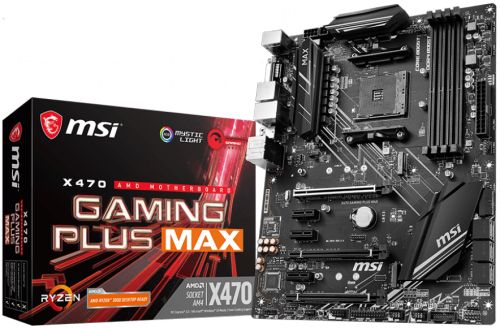 

Материнская плата ATX MSI X470 GAMING PLUS MAX, X470 GAMING PLUS MAX