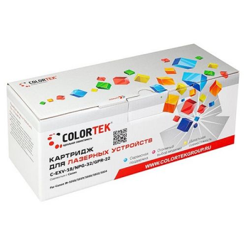 

Картридж Colortek CT-CEXV18/NPG32/GPR22, CT-CEXV18/NPG32/GPR22