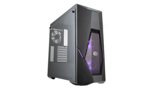 

Корпус ATX Cooler Master MasterBox K500 без БП, черный, с окном TG, MasterBox K500