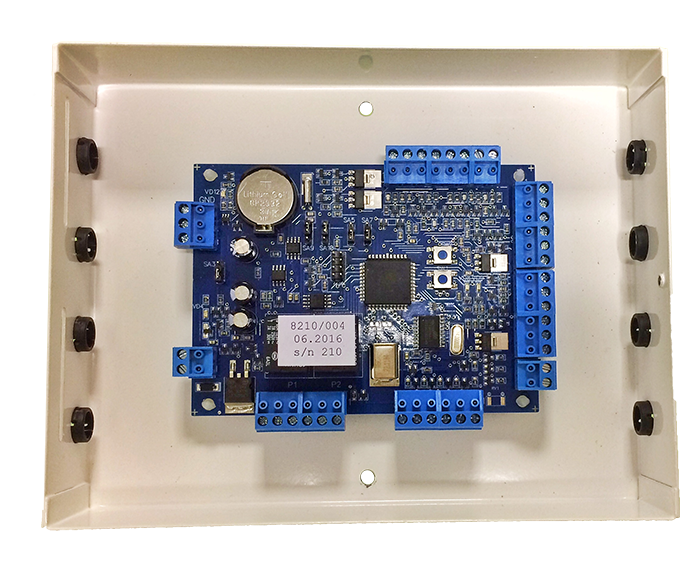 

Плата Gate Gate-Relay (4 реле) для расширения количества релейных выходов базового контроллера Gate-8000(4000), Gate-Relay