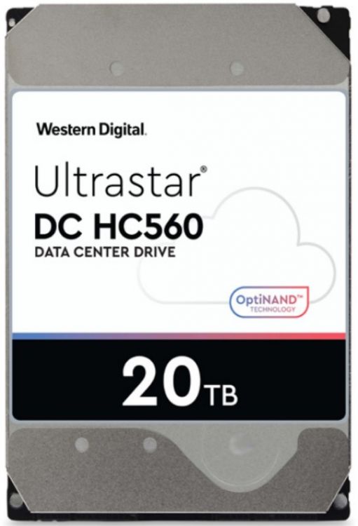 

Жесткий диск 20TB SATA 6Gb/s Western Digital WUH722020ALE6L4 ULTRASTAR DC HC560, 3.5", 512MB, 7200rmp, WUH722020ALE6L4