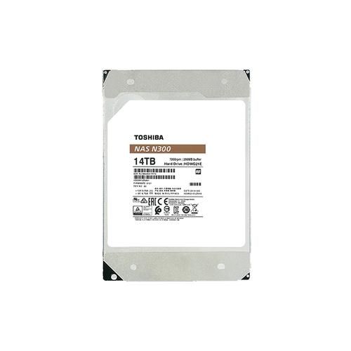 Жесткий диск 14TB SATA 6Gb/s Toshiba HDWG21EEZSTA 3.5" N300 NAS 7200rpm 256MB Rtl