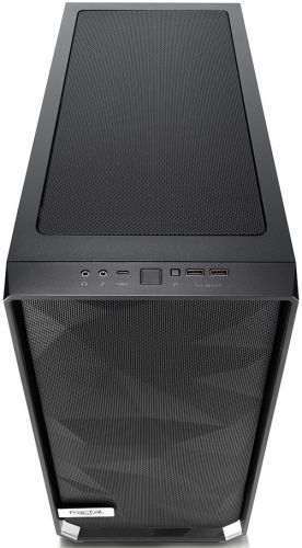 Корпус ATX Fractal Design Meshify S2 Black FD-CA-MESH-S2-BKO черный, без БП, 2xUSB 3.0, USB Type-C, Audio - фото 3