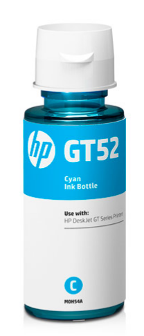 Чернила HP M0H54AE GT52 голубые для HP DJ GT (8000стр.) (70мл)