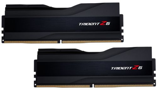 Модуль памяти DDR5 32GB (2*16GB) G.Skill F5-6000J4040F16GX2-TZ5K Trident Z5 black PC5-48000 6000MHz CL40 heatsink 1.35V - фото 4