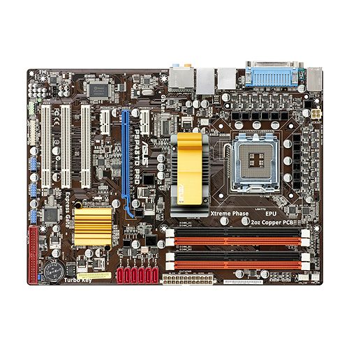 Asus p5p43td нет изображения