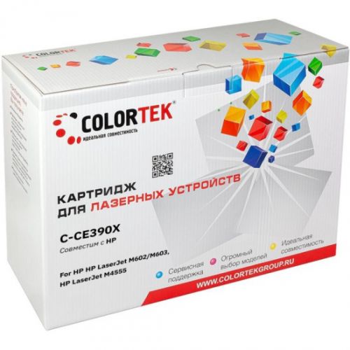 

Картридж Colortek CT-CE390X, CT-CE390X