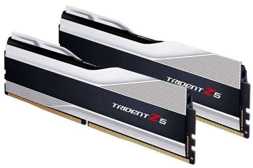 Модуль памяти DDR5 32GB (2*16GB) G.Skill F5-6000J3636F16GX2-TZ5S Trident Z5 silver PC5-48000 6000MHz CL36 heatsink 1.35V