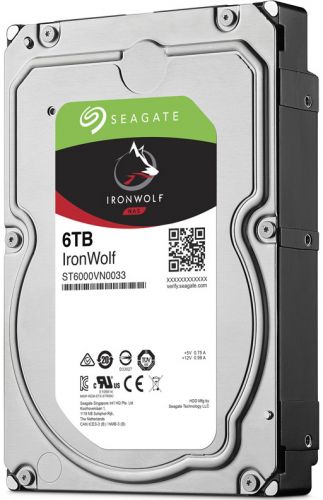 

Жесткий диск 6TB SATA 6Gb/s Seagate ST6000VN0033 3.5" IronWolf for NAS 7200rpm 256MB Bulk, ST6000VN0033