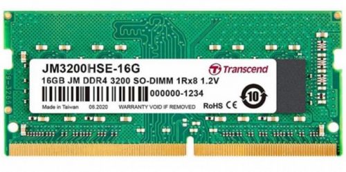 Модуль памяти SODIMM DDR4 16GB Transcend JM3200HSE-16G JetRam PC4-25600 3200MHz CL22 1.2V